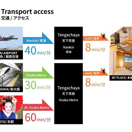 Bijou Suites Naniwa Osaka Luaran gambar