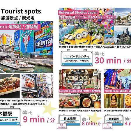 Bijou Suites Naniwa Osaka Luaran gambar
